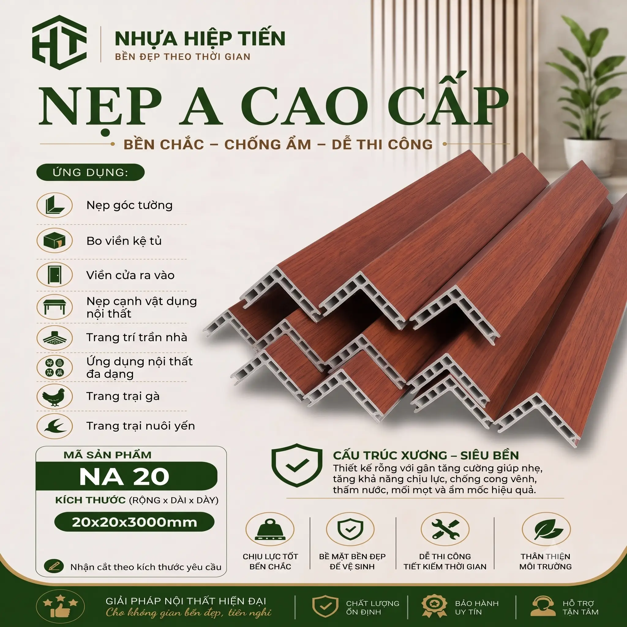 Nẹp A Cao Cấp – Chi Tiết Nhỏ Quyết Định Sự Hoàn Thiện Của Cả Công Trình Ốp Tường - Ảnh 4