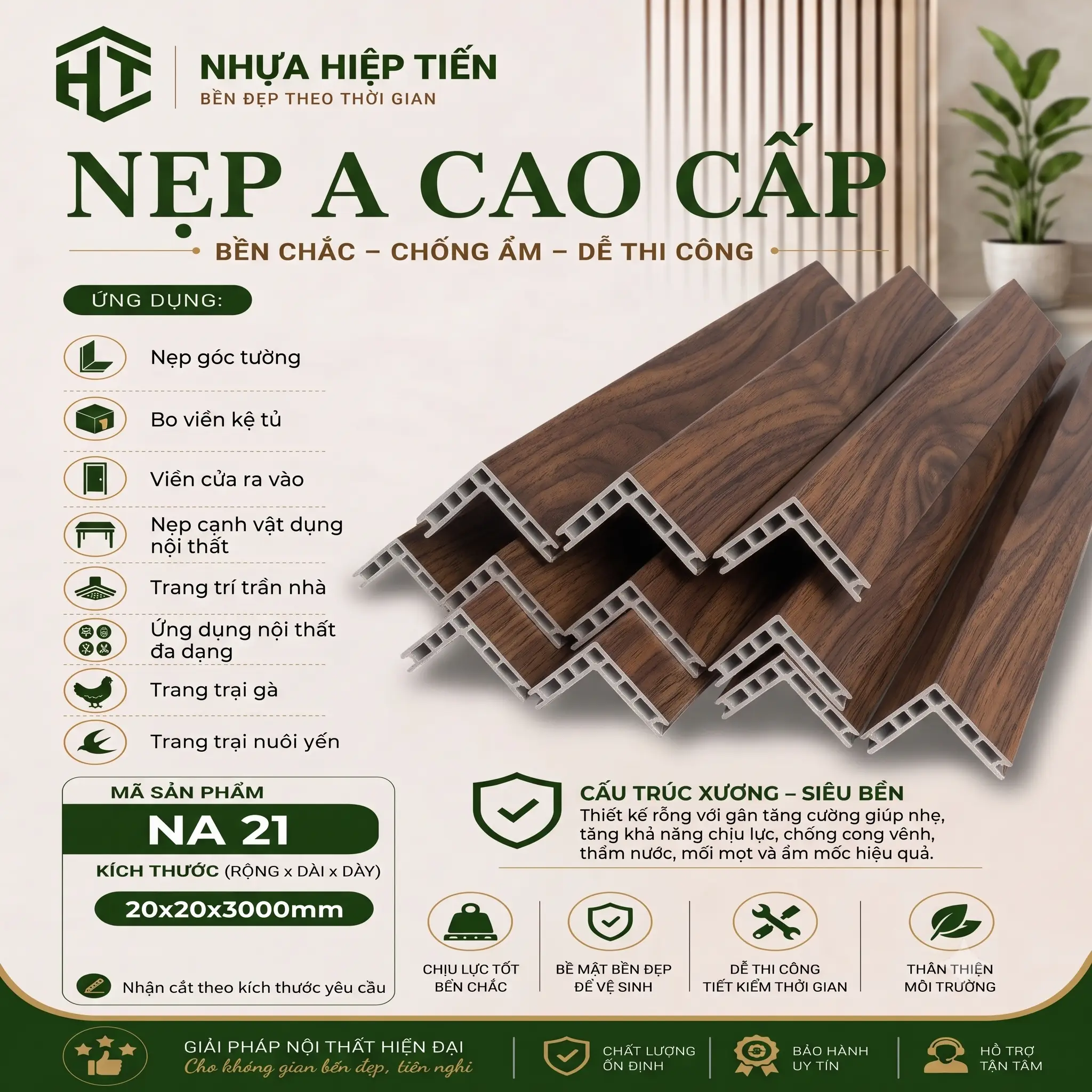 Nẹp A Cao Cấp – Chi Tiết Nhỏ Quyết Định Sự Hoàn Thiện Của Cả Công Trình Ốp Tường - Ảnh 2