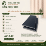 Sàn Nhựa Chịu Lực Giả Gỗ 3m – Ván Sàn SPC Lõi Đặc Lót Gác Lửng | Nhựa Hiệp Tiến - Xanh Than Chiều Sâu
