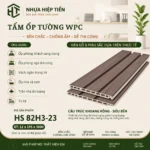 Tấm Ốp Tường Lam Sóng Nhựa Giả Gỗ – Xu Hướng Trang Trí Nội Thất Hiện Đại - Nâu Xám Gỗ Driftwood