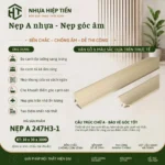 Nẹp A Cao Cấp – Chi Tiết Nhỏ Quyết Định Sự Hoàn Thiện Của Cả Công Trình Ốp Tường - Nâu Vàng Gỗ Tầng Bì