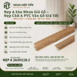 Nẹp A Cao Cấp – Chi Tiết Nhỏ Quyết Định Sự Hoàn Thiện Của Cả Công Trình Ốp Tường - Nâu Nhạt Gỗ Sồi Tự Nhiên
