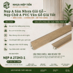 Nẹp A Cao Cấp – Chi Tiết Nhỏ Quyết Định Sự Hoàn Thiện Của Cả Công Trình Ốp Tường - Vàng Sáng Gỗ Thông