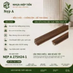 Nẹp A Cao Cấp – Chi Tiết Nhỏ Quyết Định Sự Hoàn Thiện Của Cả Công Trình Ốp Tường - Nâu Đỏ Gỗ Hương