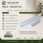 Nẹp A Cao Cấp – Chi Tiết Nhỏ Quyết Định Sự Hoàn Thiện Của Cả Công Trình Ốp Tường - Trắng Xám Gỗ Xồi